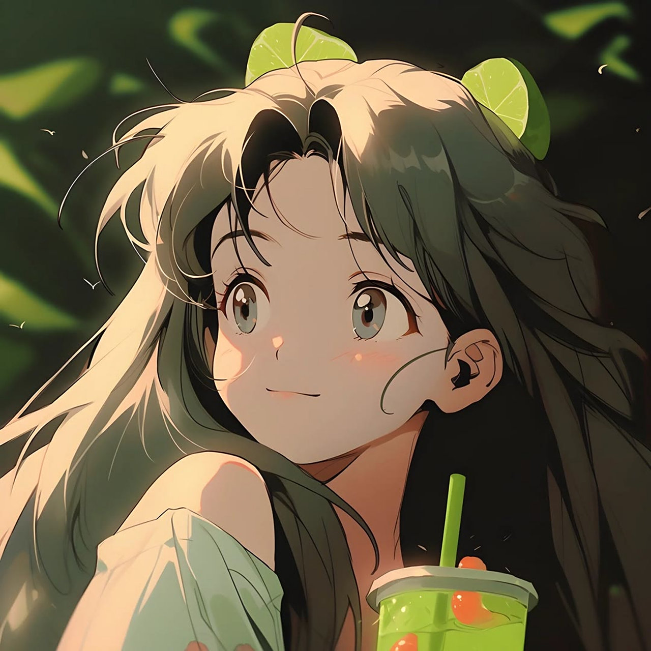 新的故事会在夏日汽水碰杯中开始 #动漫头像# #微信头像# #头像