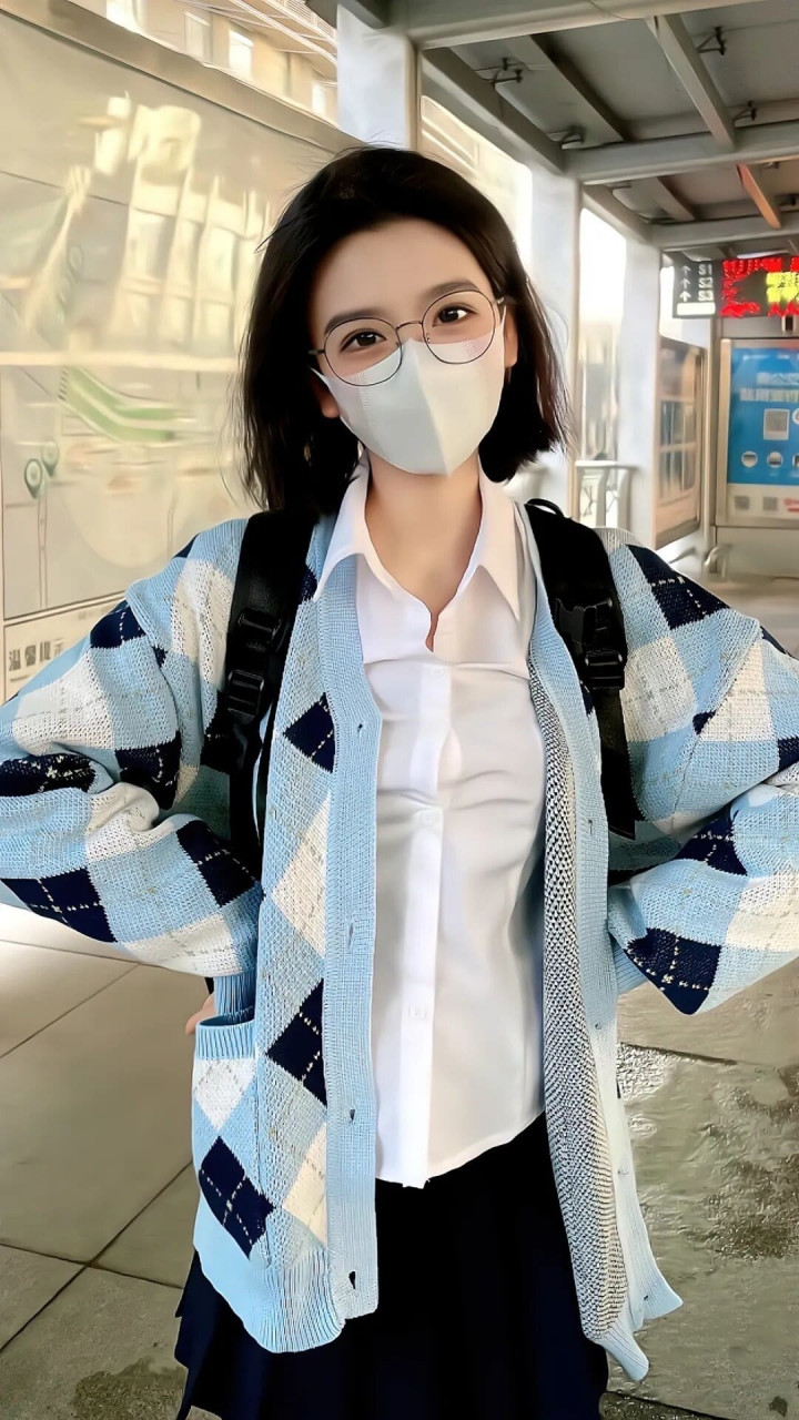 口罩美女你最喜欢哪个?#美女