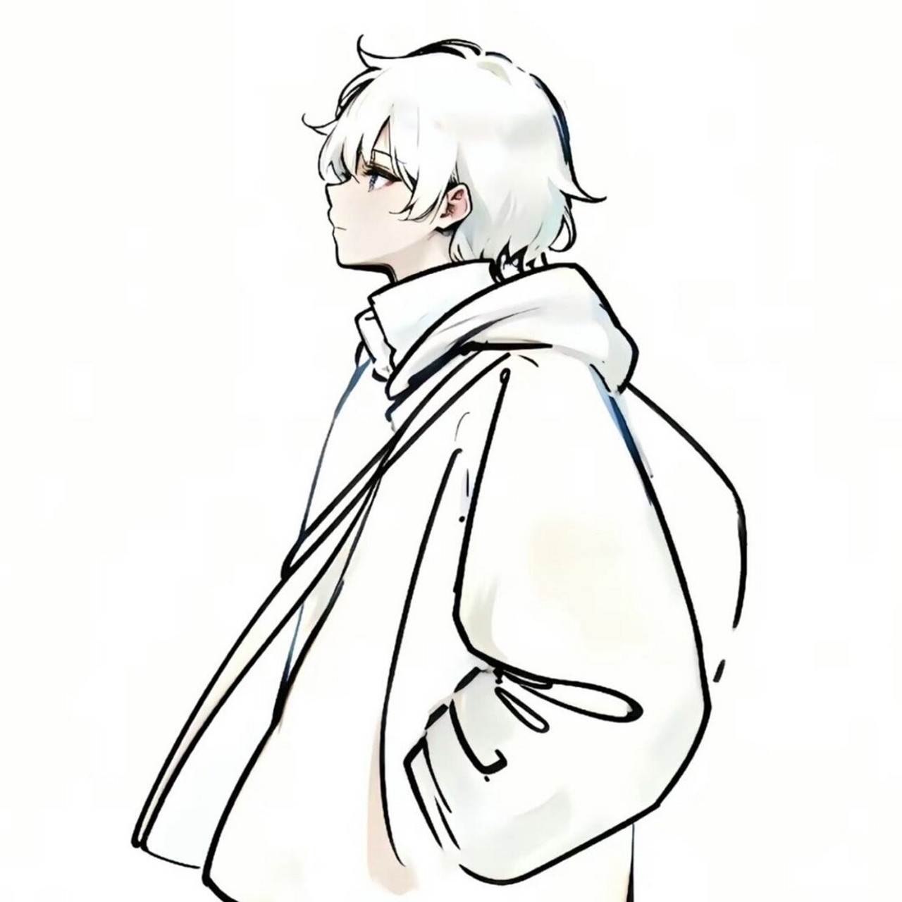 向往自由的男生头像 #头像# #男生头像# #优质头像# #动漫头像