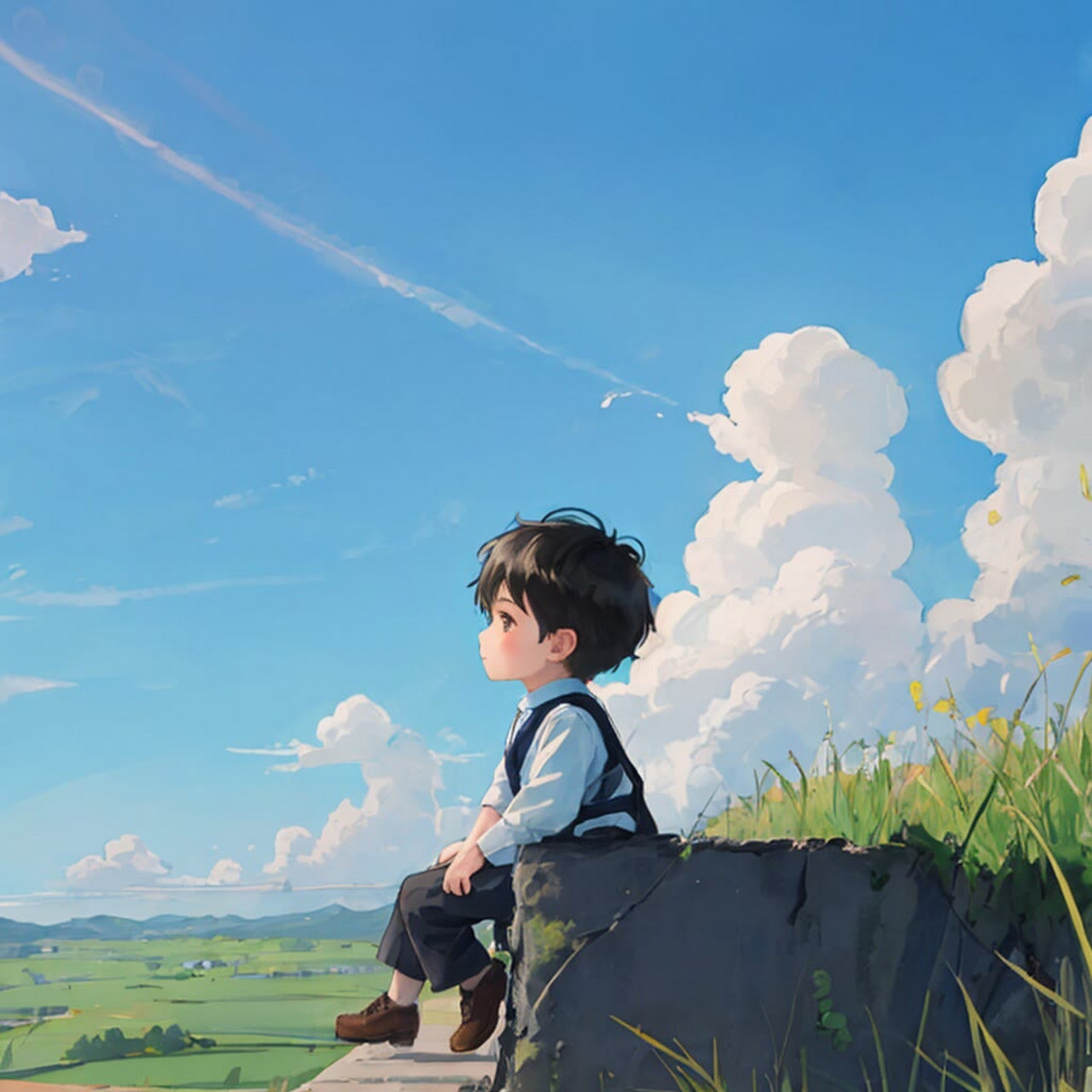 你缓缓走过时,天气晴朗,万物可爱#头像