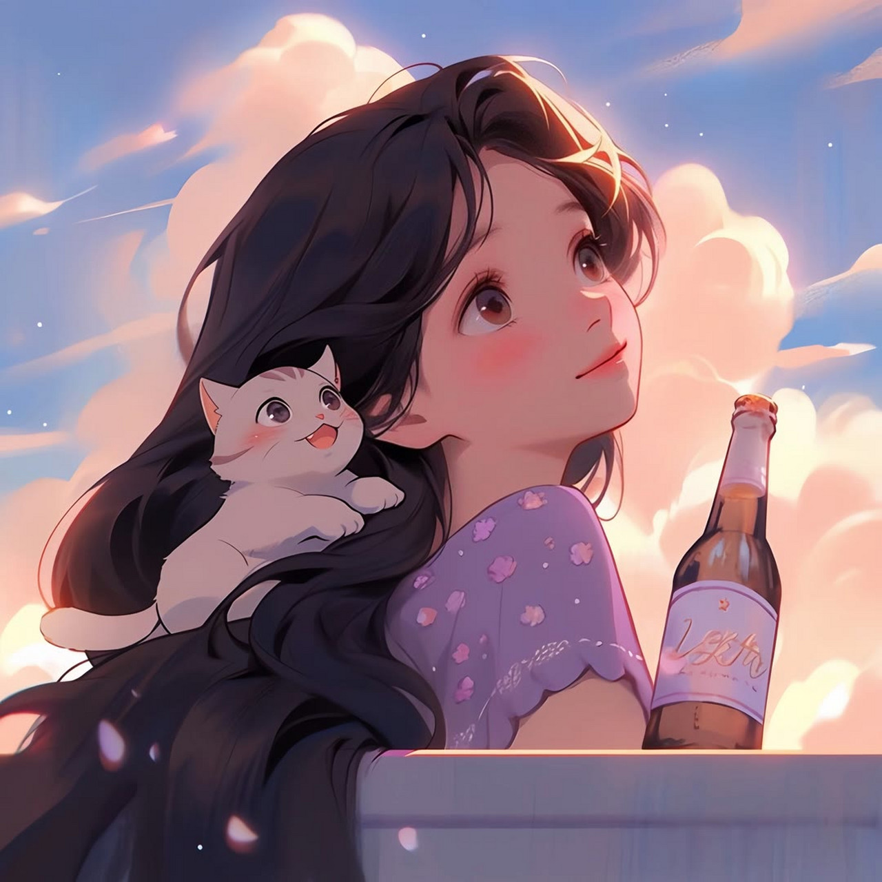 一眼沦陷的可爱治愈女生头像#头像# #女生头像##动漫头像#  #微信头像