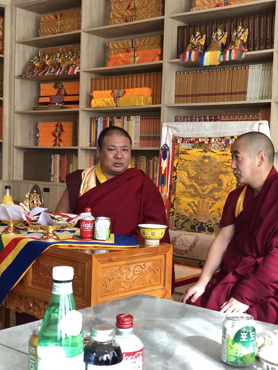 塔尔寺寺主活佛和智岗活佛