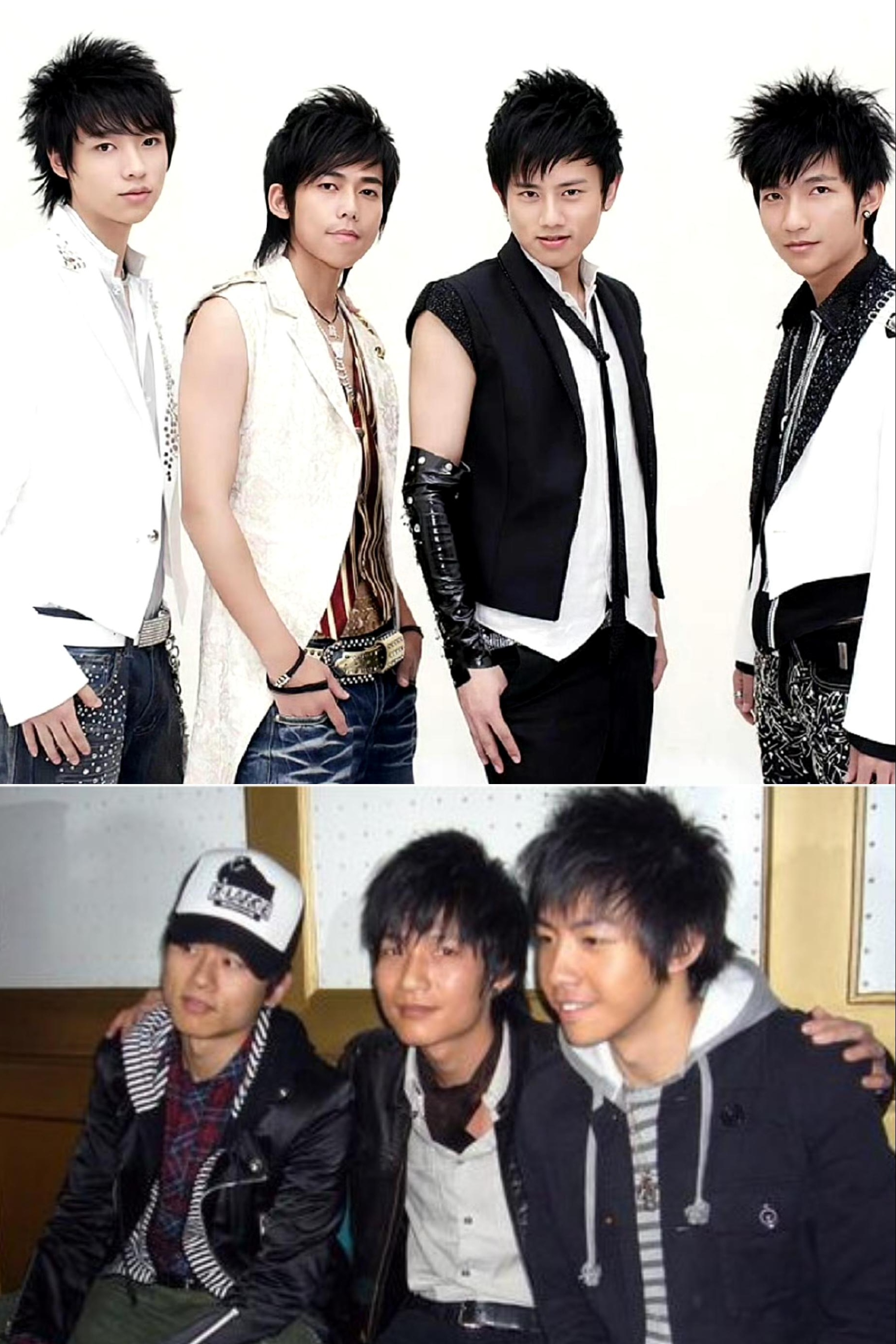 张杰与陈楚生意外撞衫,同样选择了灰色连体西装,却各自绽放了别样的