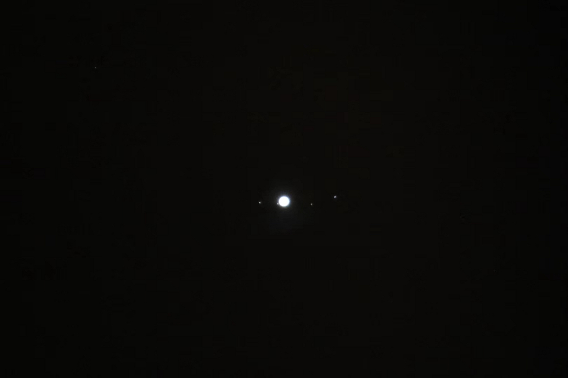 星特朗80dx拍摄木星效果 #宇宙科普# 旧的望远镜,分别用20mm目镜和4mm