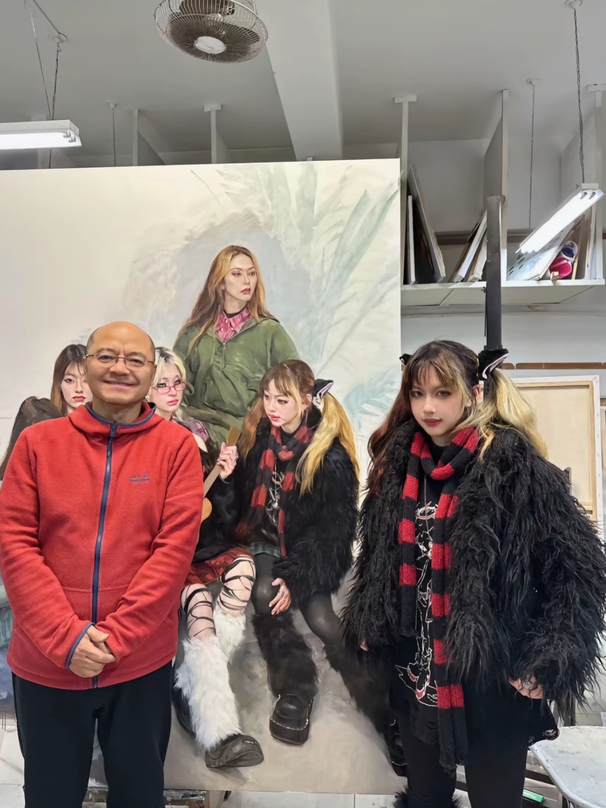天津美院教授于小东油画人物写生#动态连更挑战# #优质作者榜