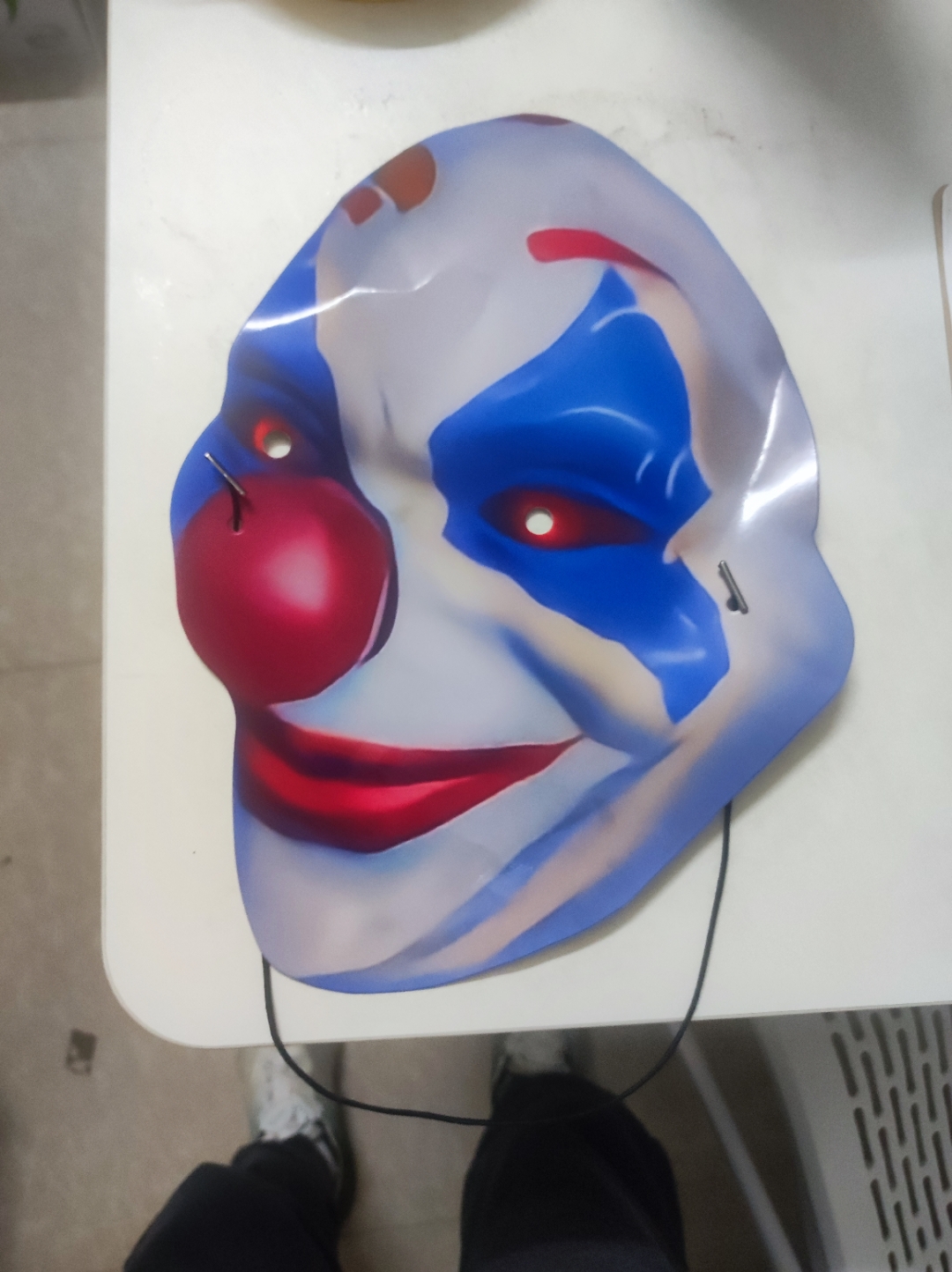 和平精英#小丑面具#注:本期视频超过100赞给你们看