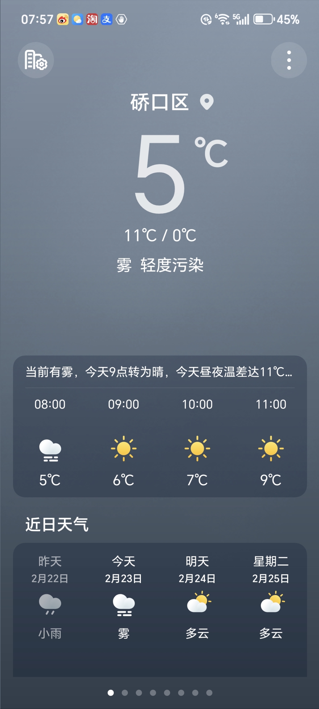 锁天气今日情况 锁天气今日情况