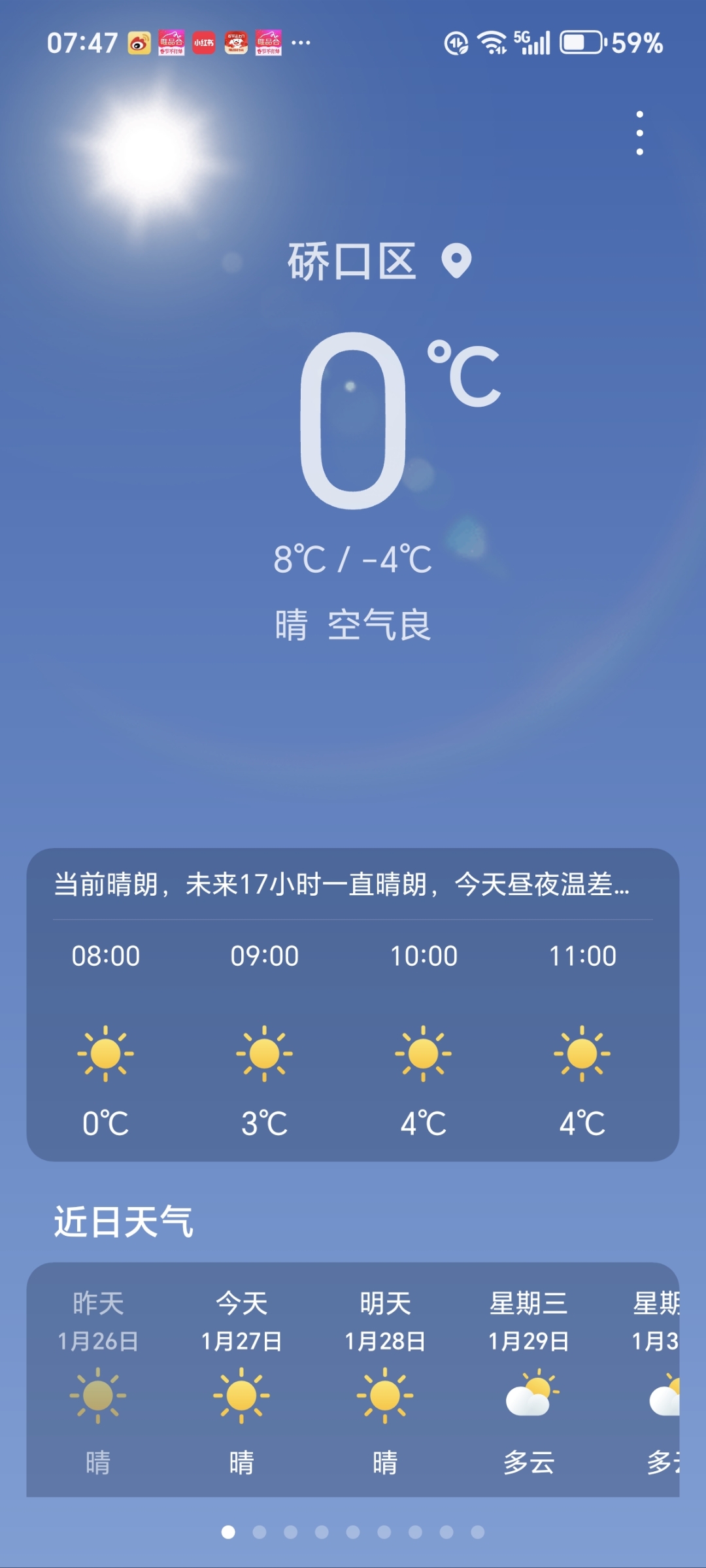 27日天气预报预报 27日天气预报预报