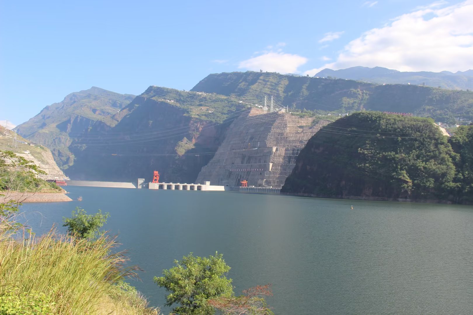 山河壮丽,云南巧家金沙江沿岸