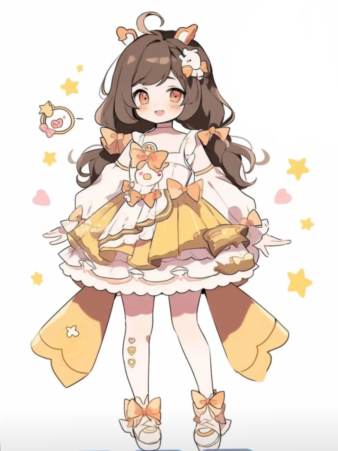 女生漂亮可爱的动漫人物