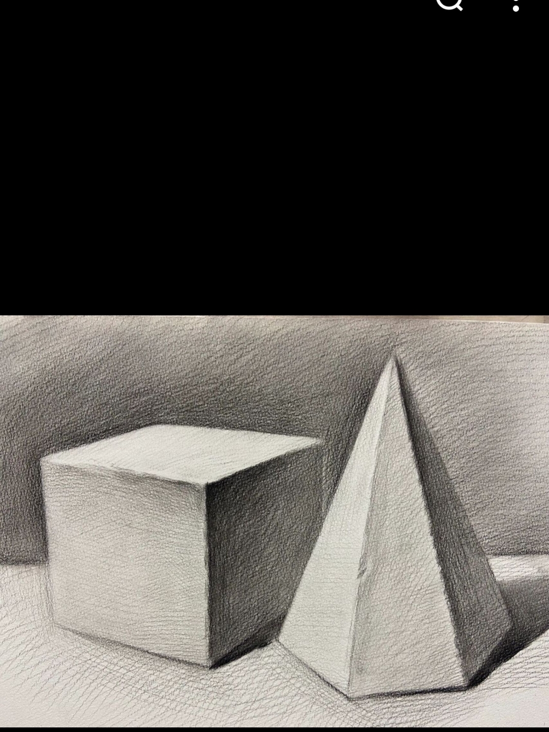 素描画,立体图形怎么样?