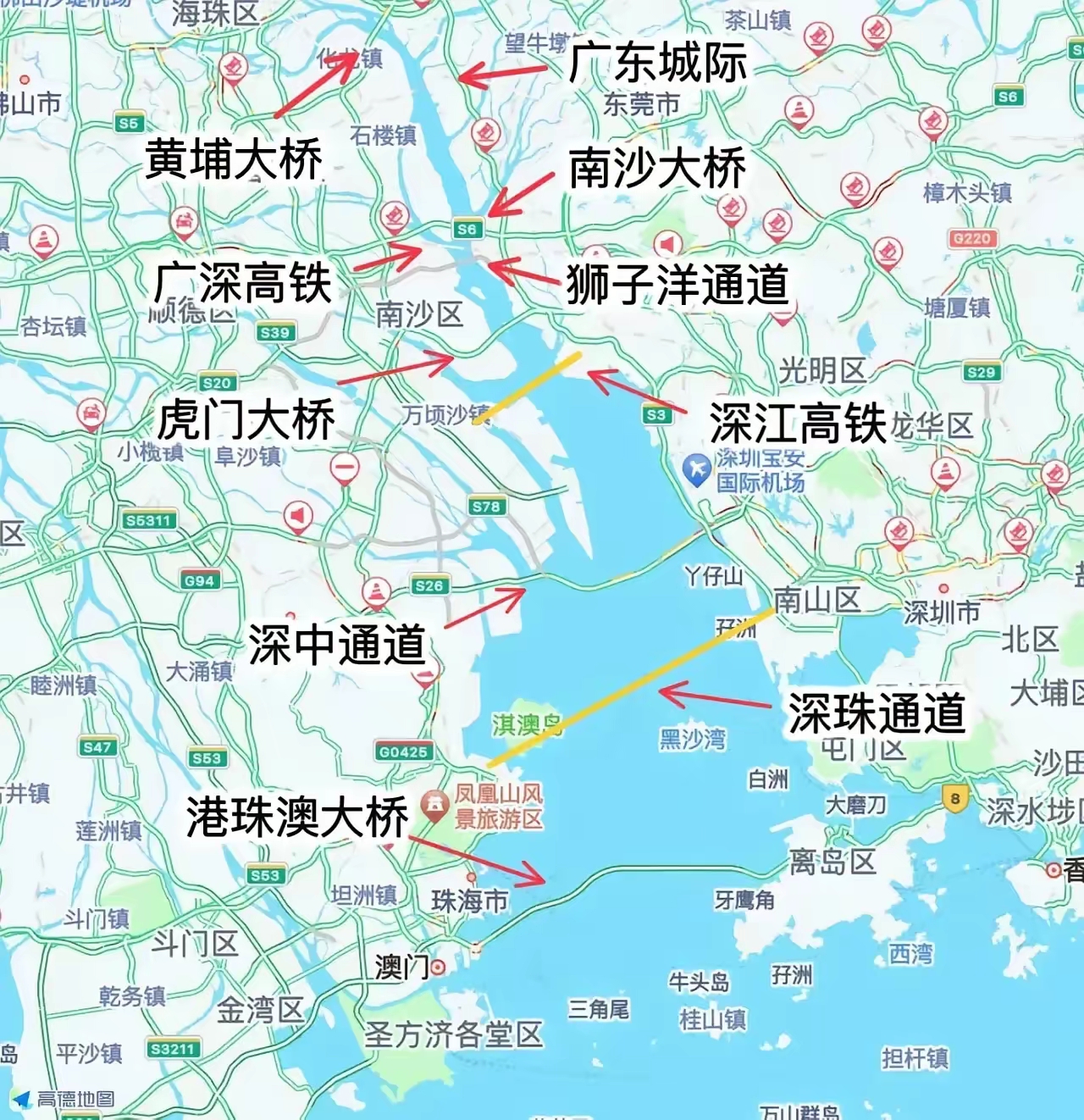 深中大桥推进大湾区融合
