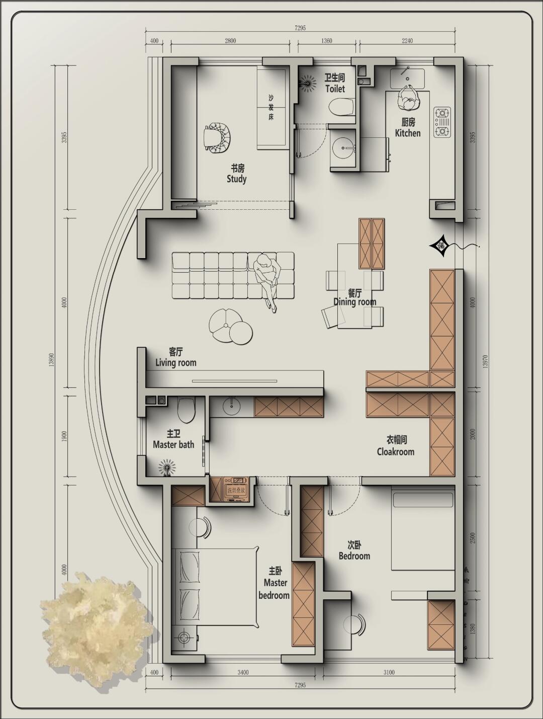 入户玄关还可以这样设计