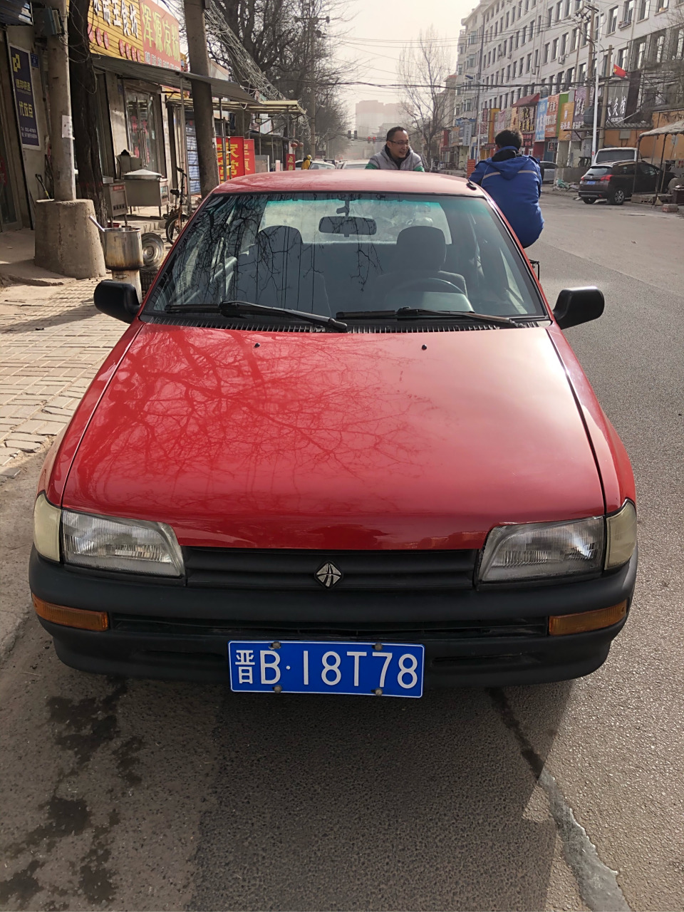 汽车改装#  夏利7100.自动档,全车大发件,手续06年,有路权,70.