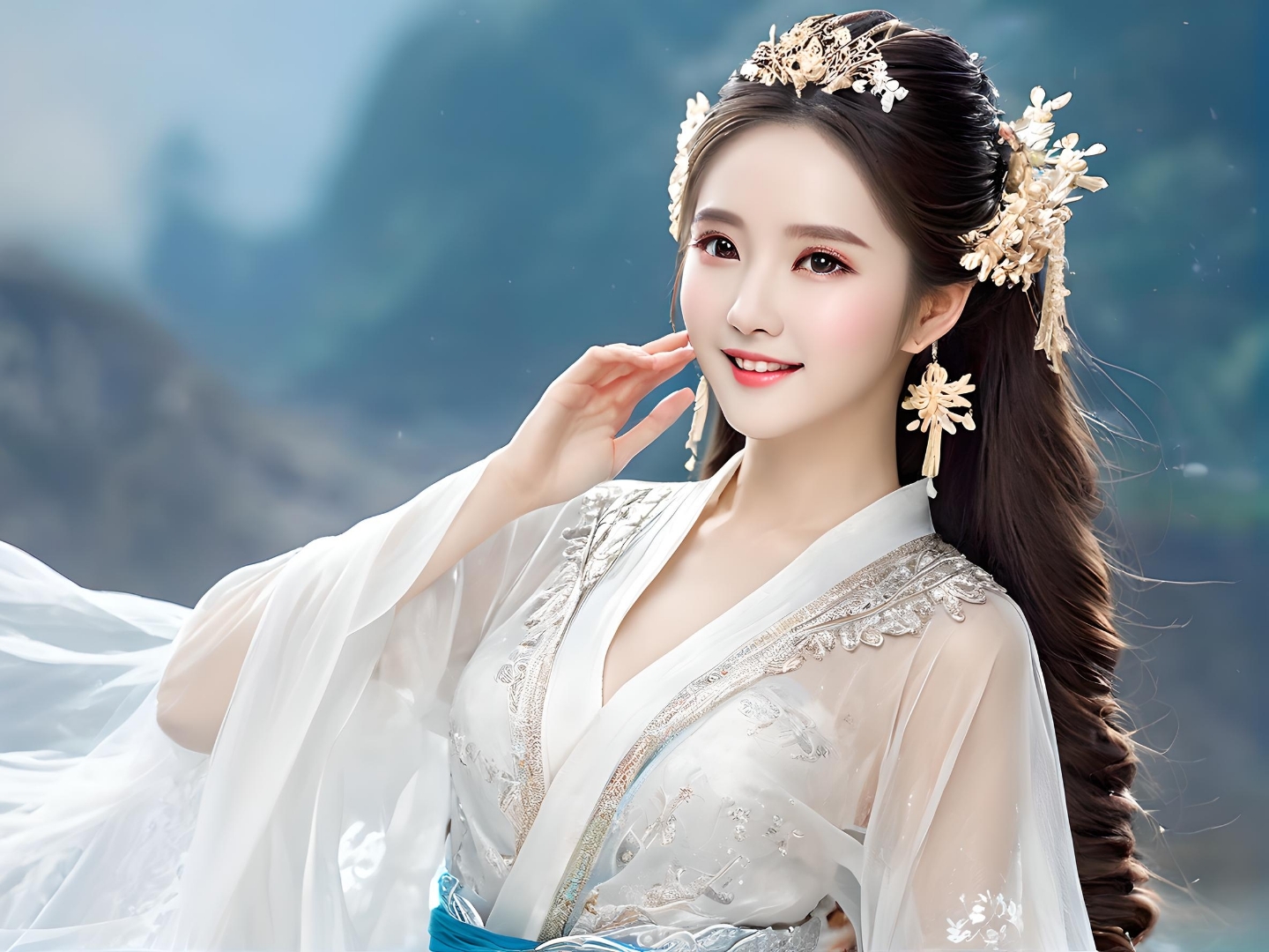 神仙下凡的人长相特征