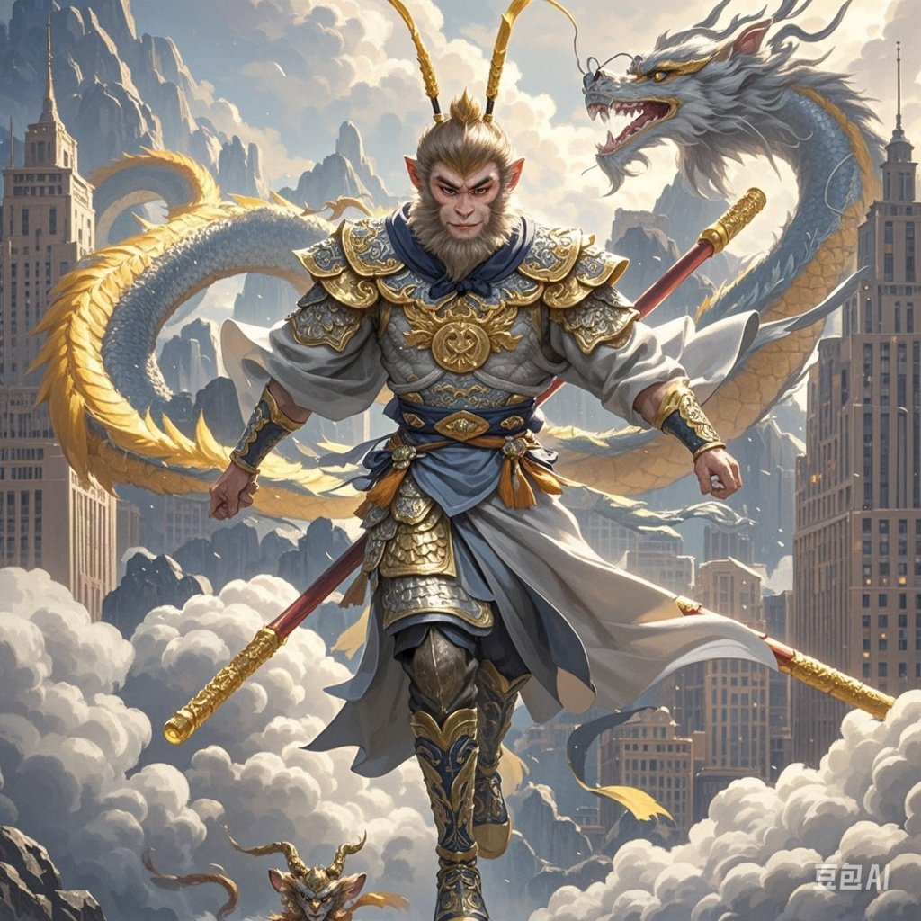 在古老神话的绚烂画卷里,孙悟空,那位传奇的美猴王,以他独特的瘦脸