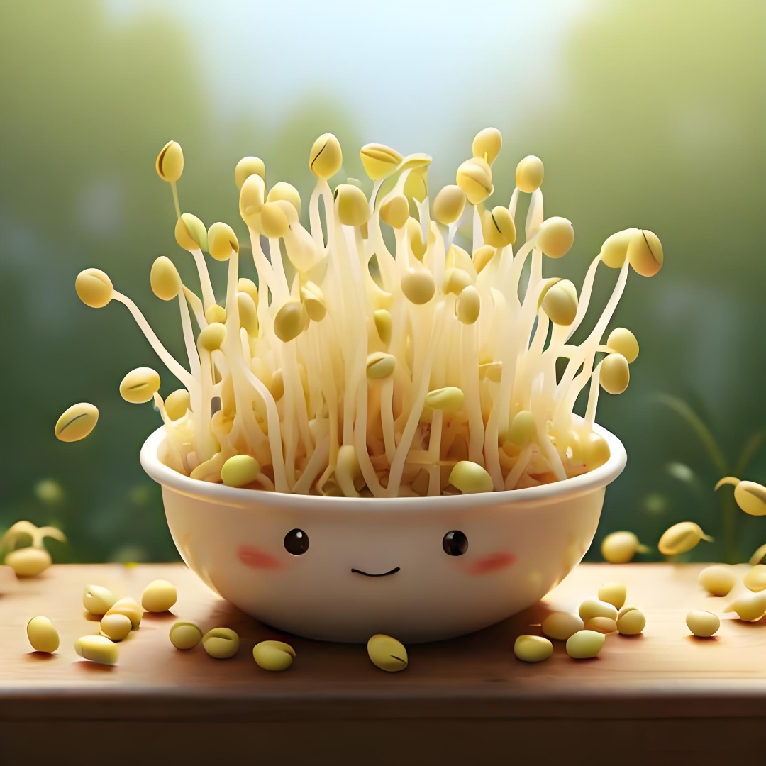 液态的月光 二, 祖父的掌纹里藏着豆种的豆芽图片头像种子美食图片