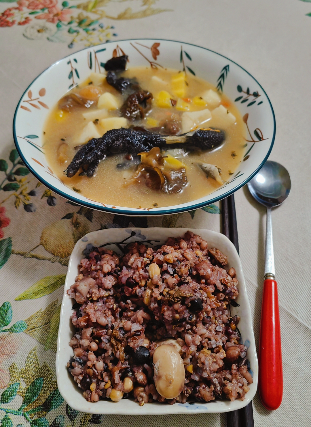 黑豆饭图片