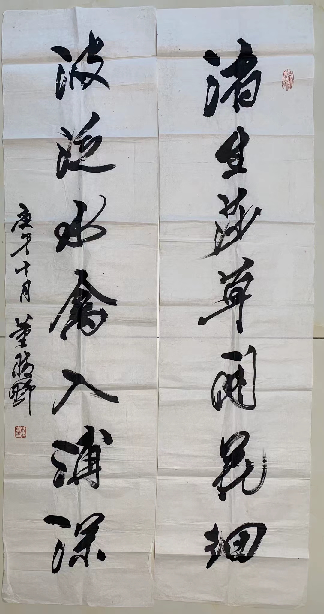 董晴野,甘肃天水人.毕业于中国美术学院,师从林风眠,潘天寿,黄宾虹