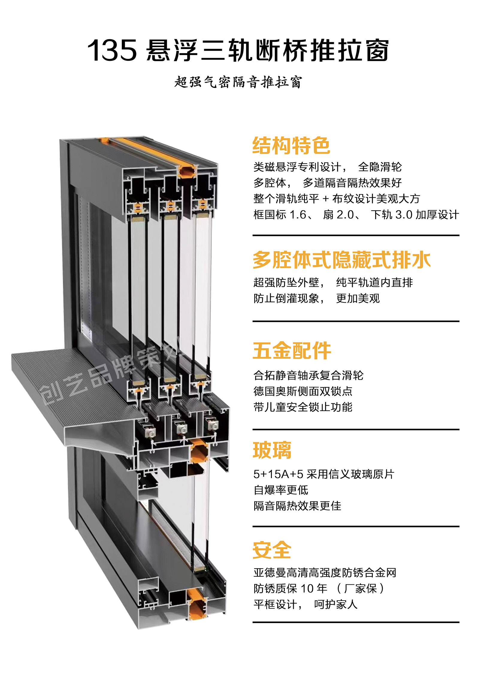 铝合金平开窗安装图解图片