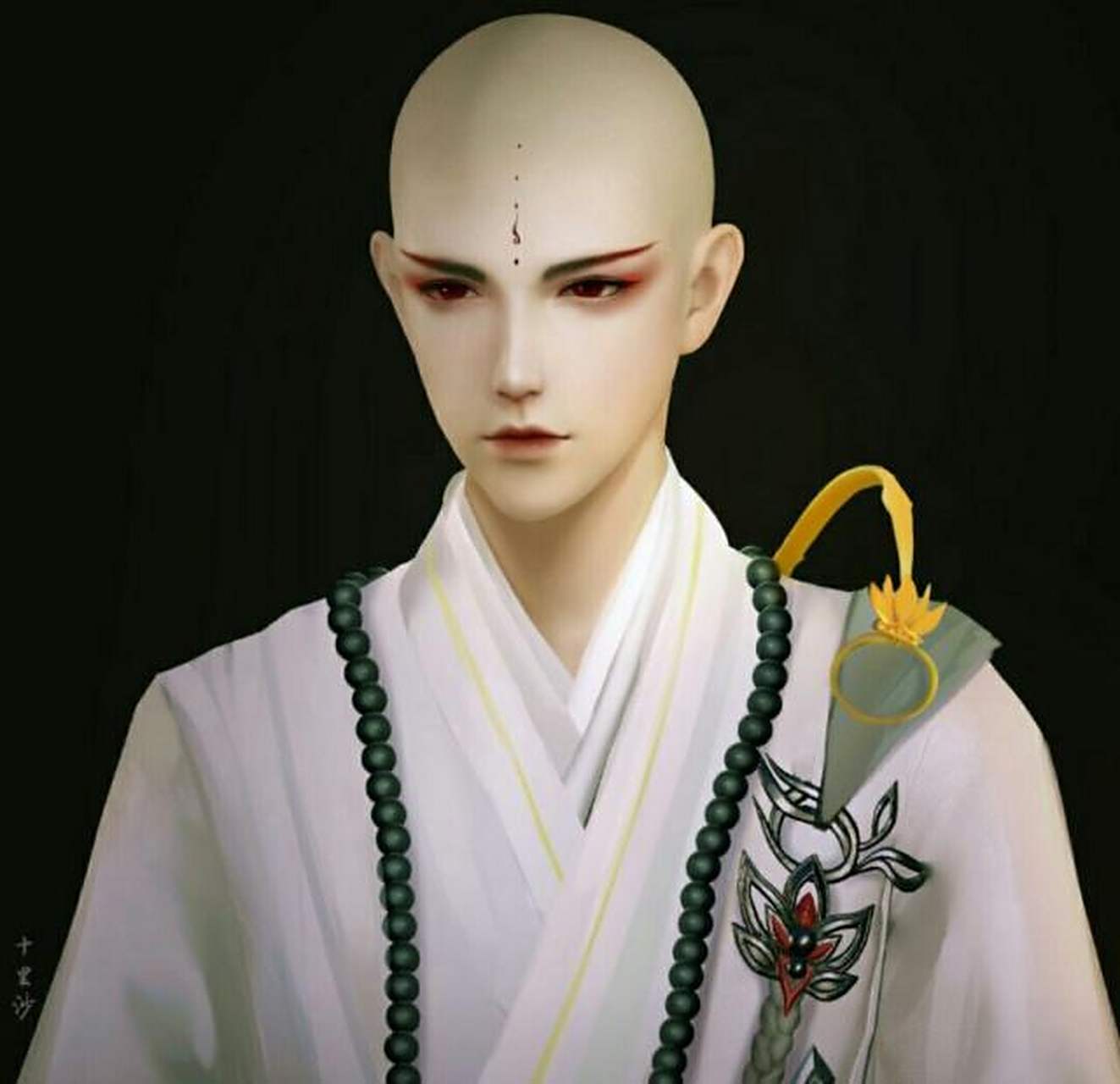 少年歌行无心和尚 一个脸上总是带着微笑,说话不紧不慢,拥有一双令人