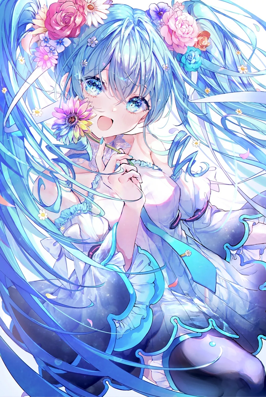 动漫壁纸# 好看的初音未来动漫壁纸(手机),不同风格,不同画风画出