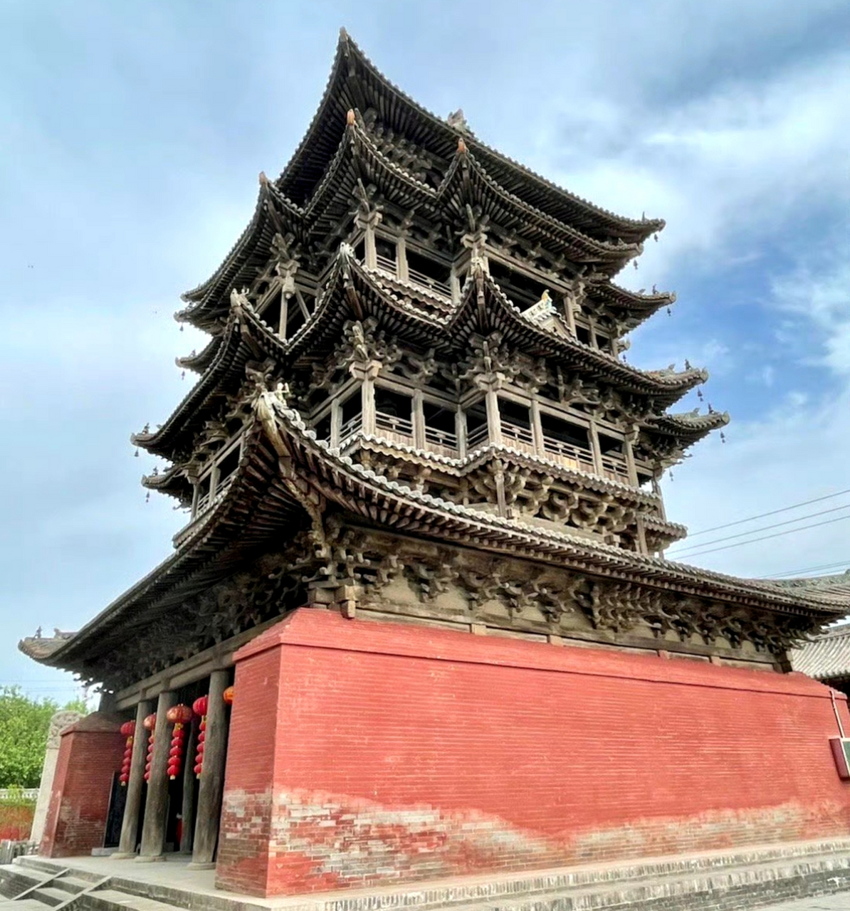 文化心旅:运城东岳庙·飞云楼 | 飞云楼位于山西省运城市万荣县东岳庙