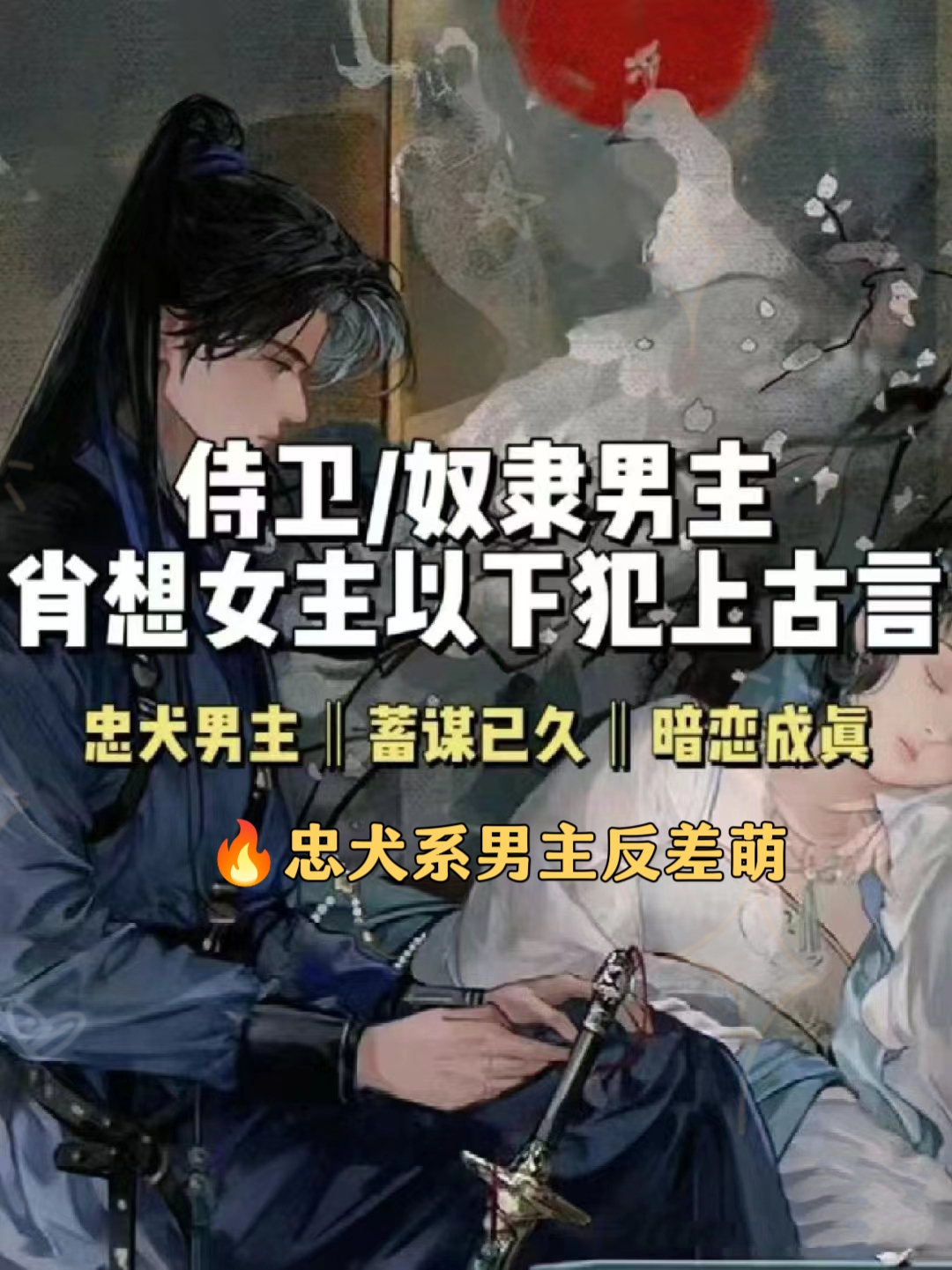 侍卫暗恋公主的古言
