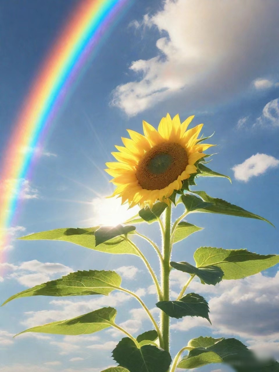 向阳而生,一切顺遂 此景触动到了 我想你们也一样 满满的正能量