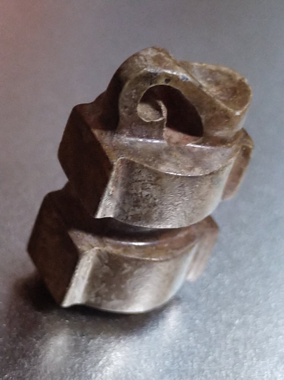 汉代古玉辟邪配饰,司南佩,和翁仲及冈卯被后世称为三大古玉辟邪圣器.