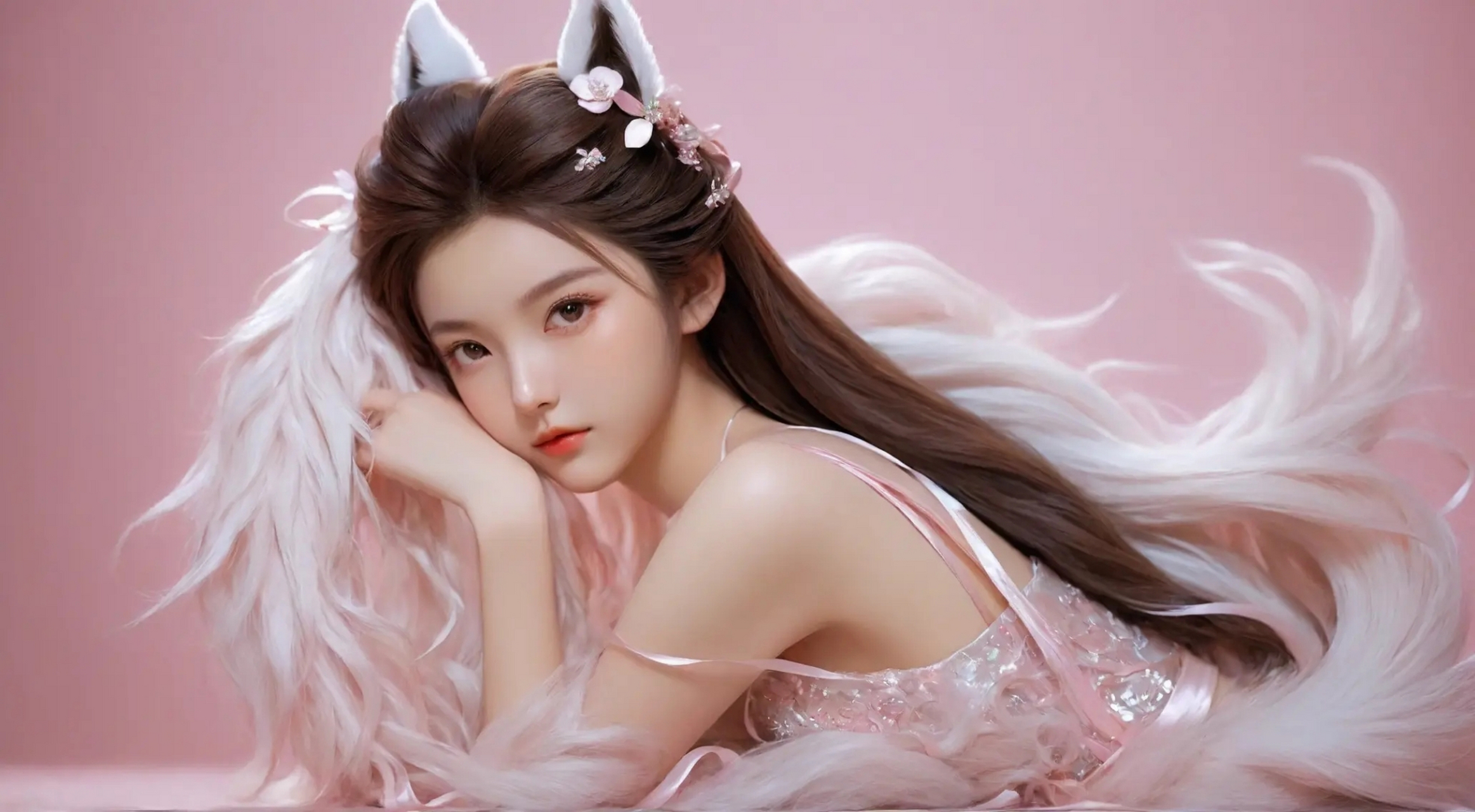 仙气飘飘的清纯靓丽美少女