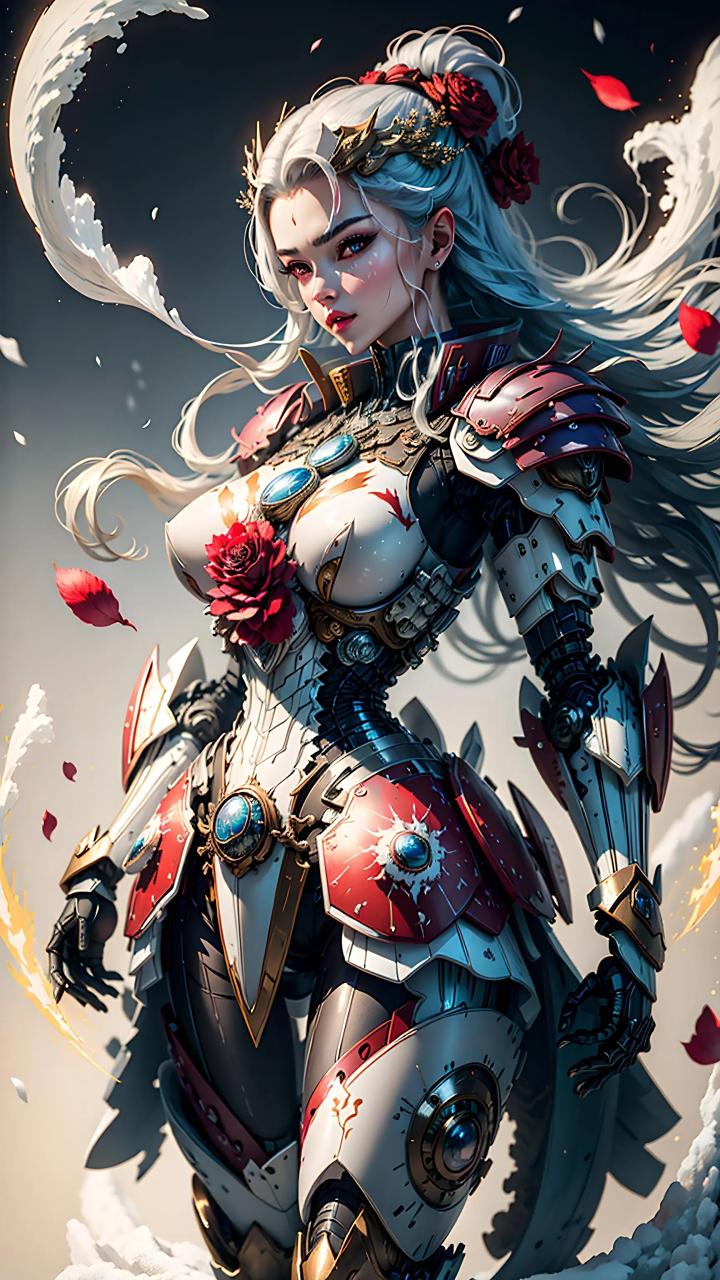 未来科技,机甲少女