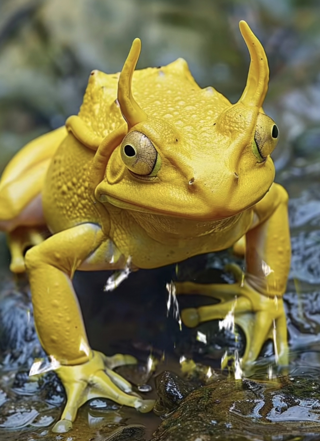 看这个也是蟾蜍类的一种,无不称赞9199大自然的神奇!