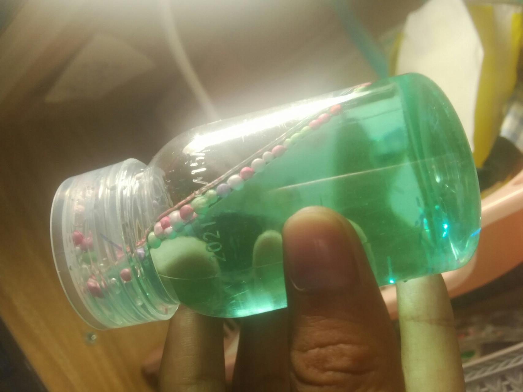 刚做的流沙许愿瓶,手残党也可做!