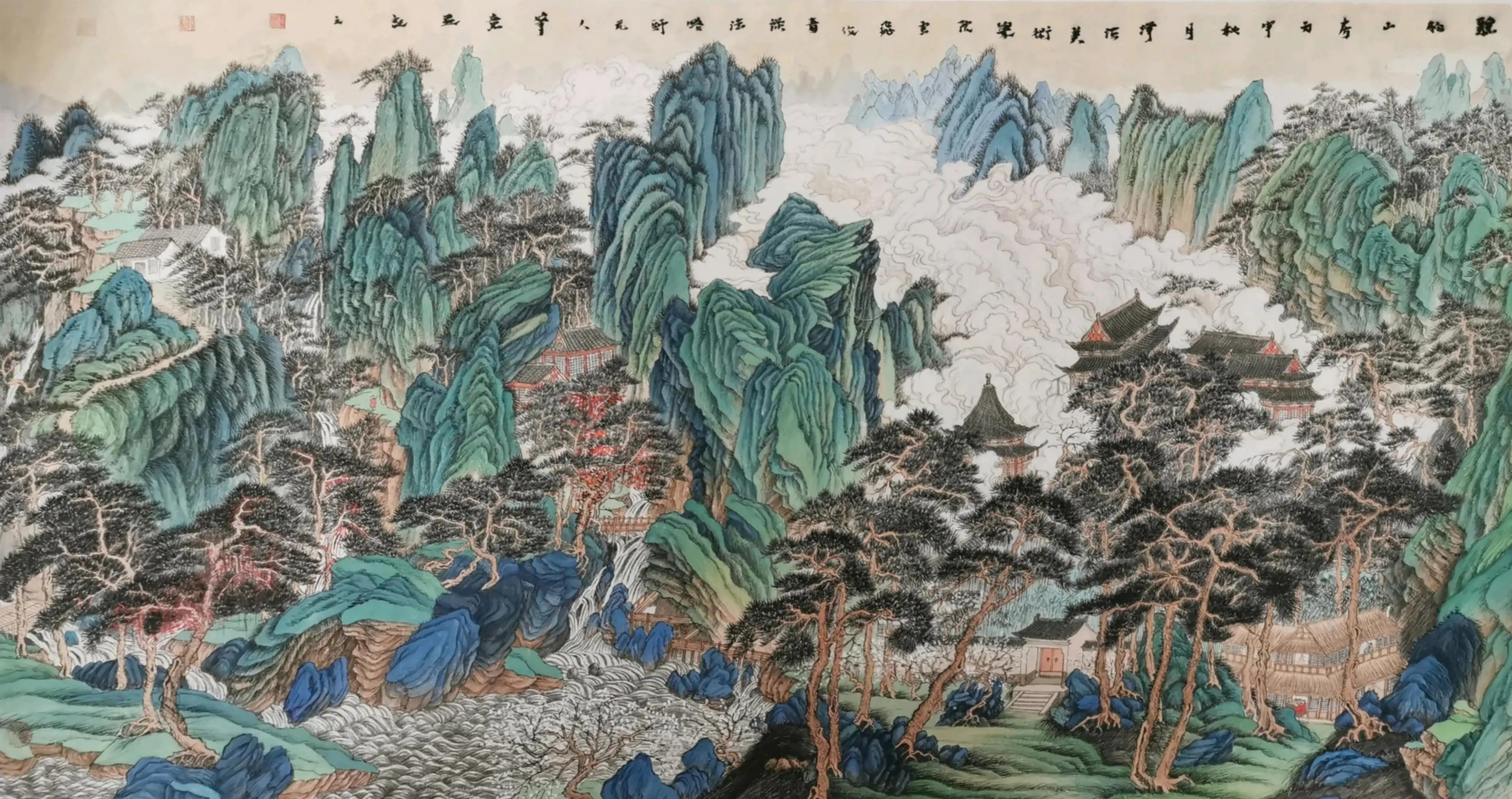 中国学院派山水画大家:魏云飞 山水画       魏云飞,山水画家,天津