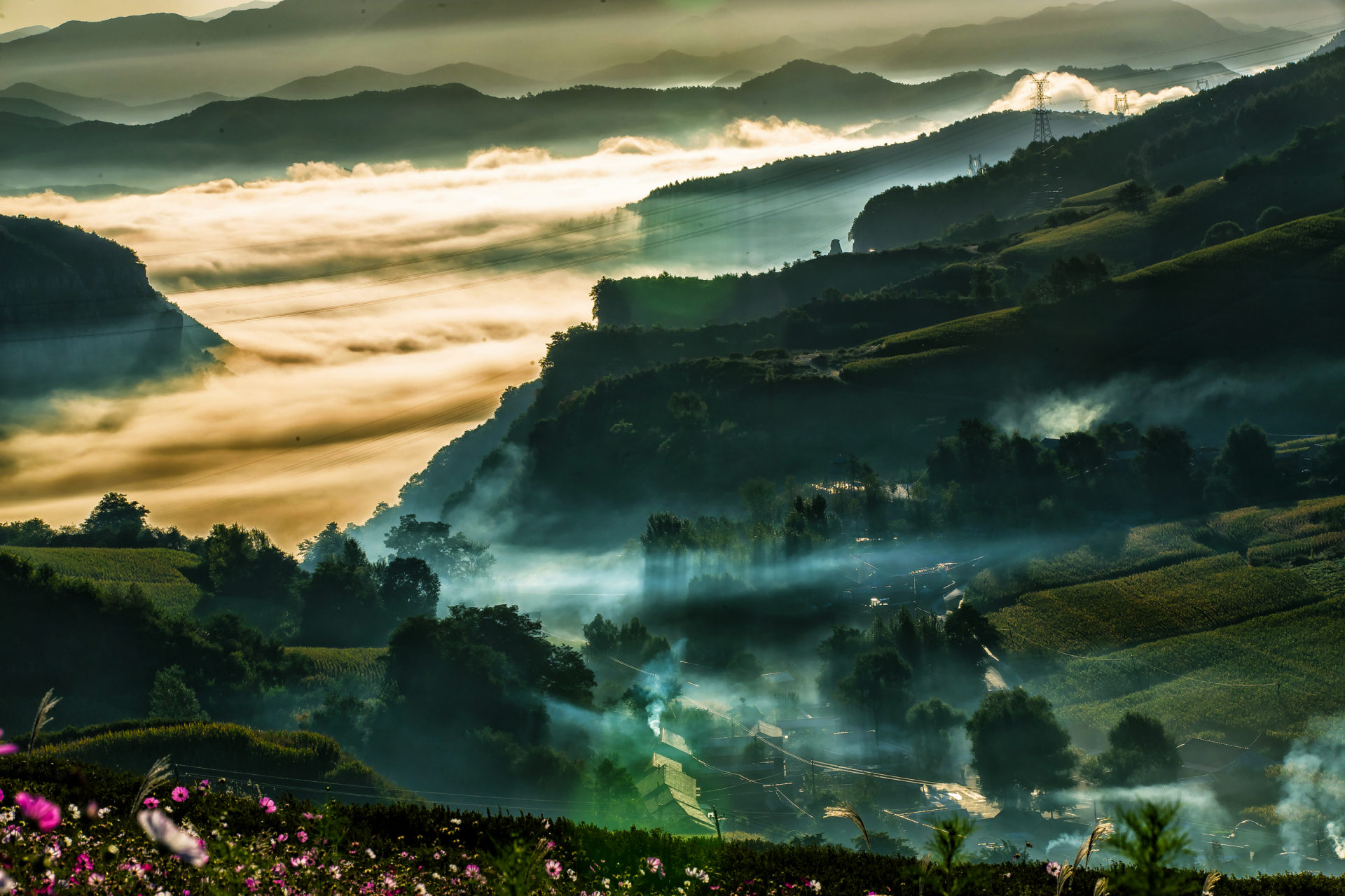 山川毓秀图片