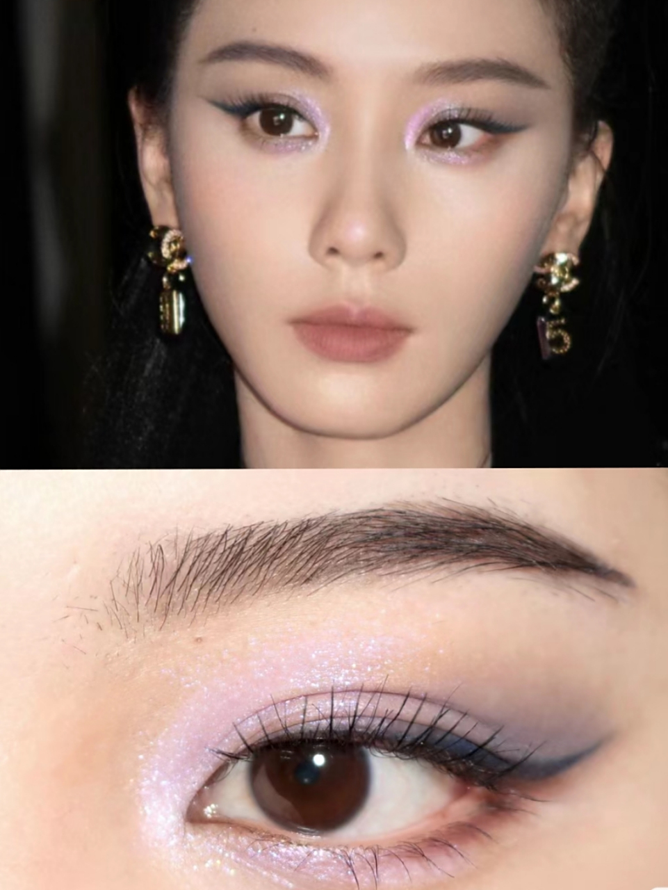 刘诗诗的眼妆太牛了