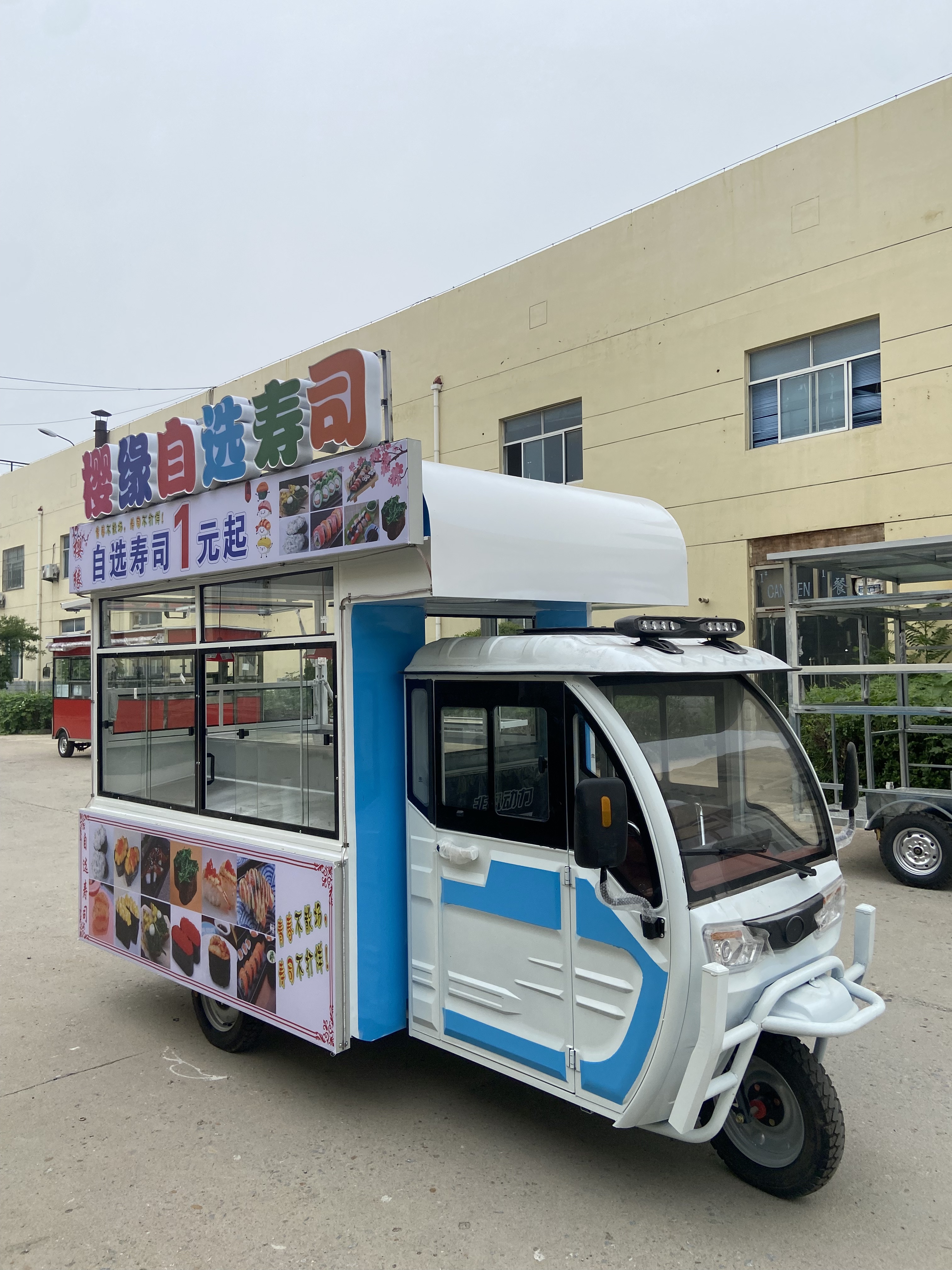 摆摊车# #电动餐车小吃车美食车流动摆摊移# #网红移动餐车