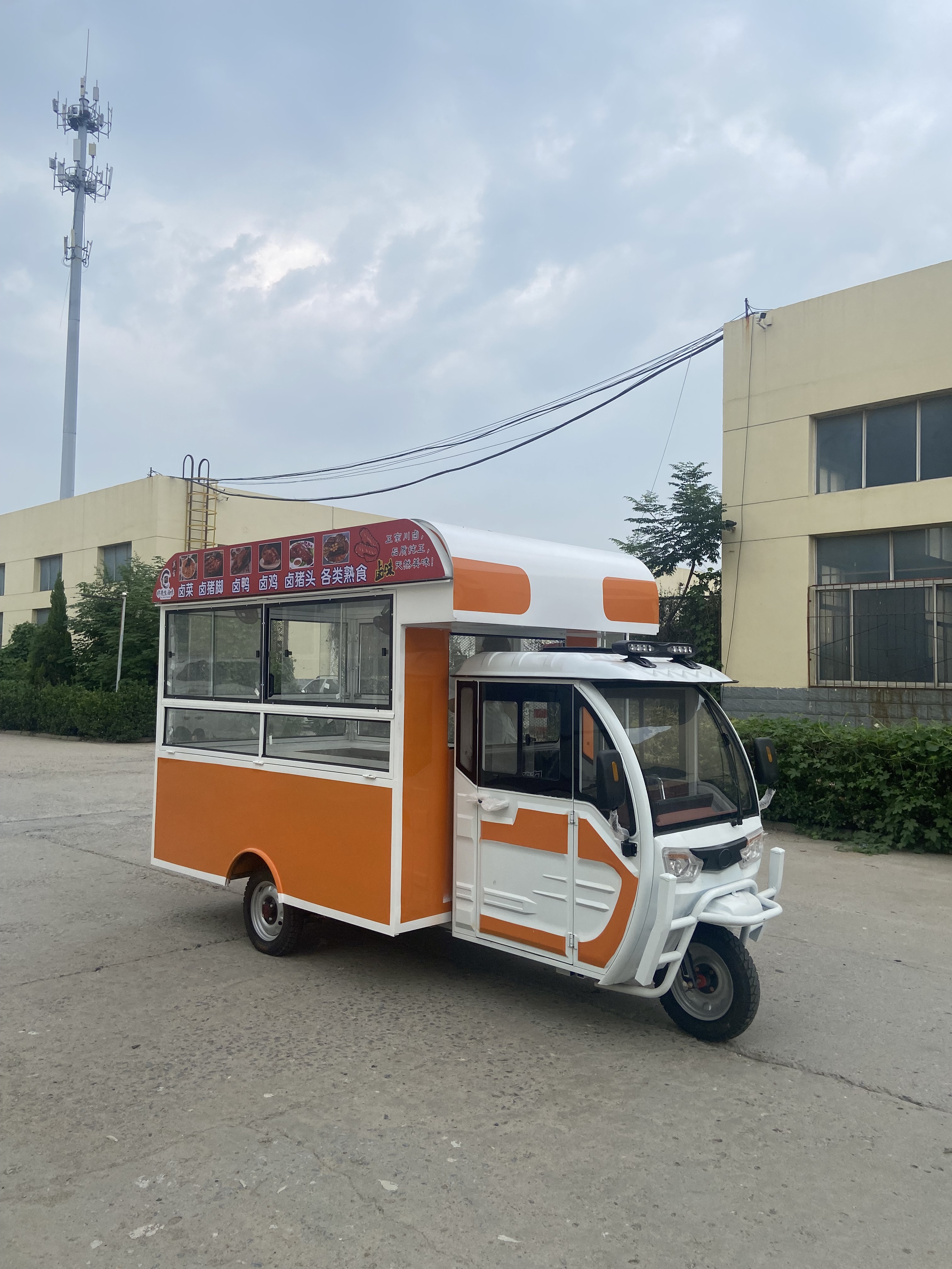 多功能流动小吃车寿司车#网红移动餐车# #电动餐车小吃车美食车流动