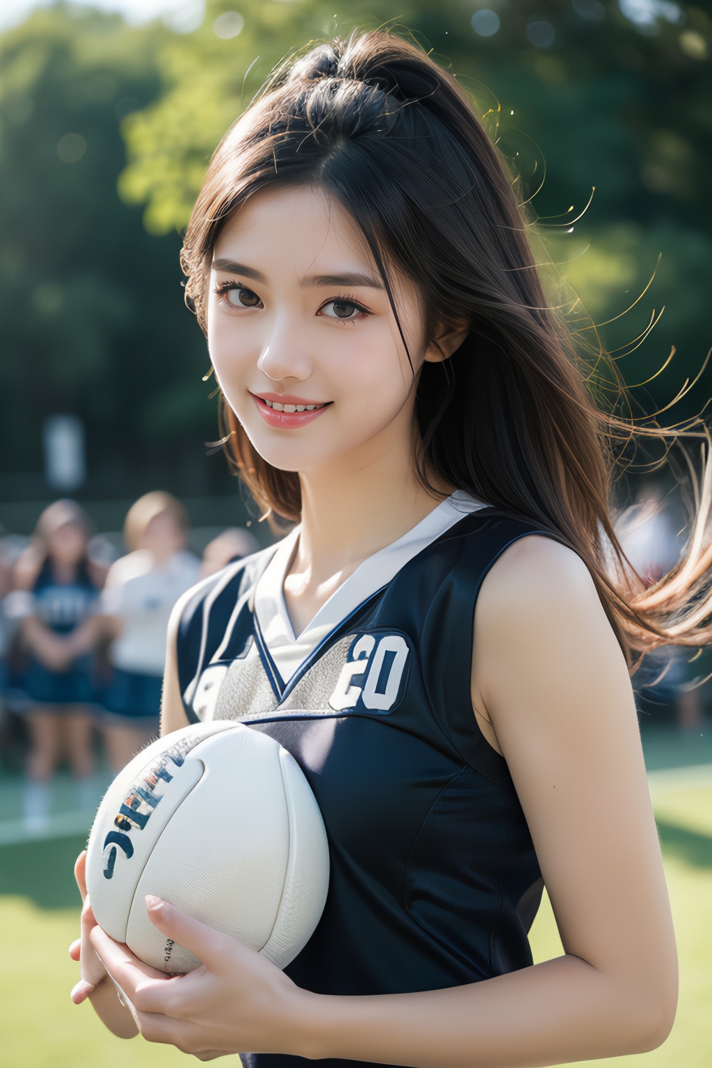 橄榄球拉拉队服,青春之舞,活力无限!