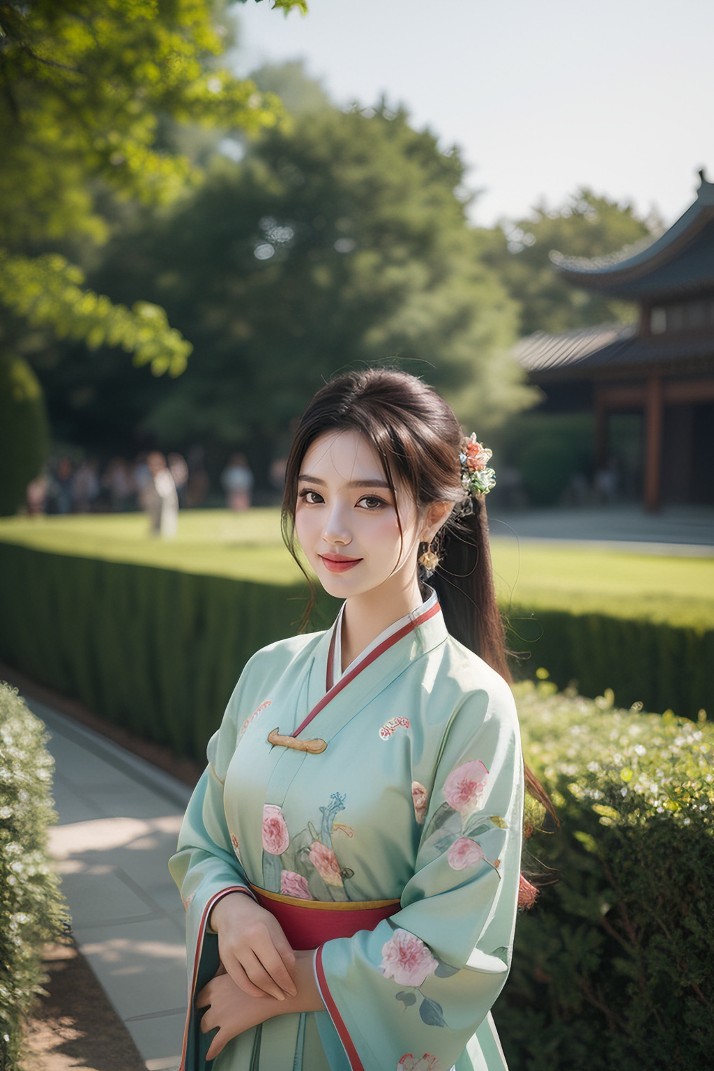 穿上宋朝服饰,仿佛融入了古代宫廷的优雅氛围,感受历史的韵味,让我们
