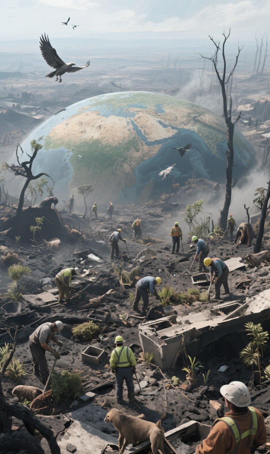 地球, 如果没有人类的足迹, 该是怎样的葱茏?