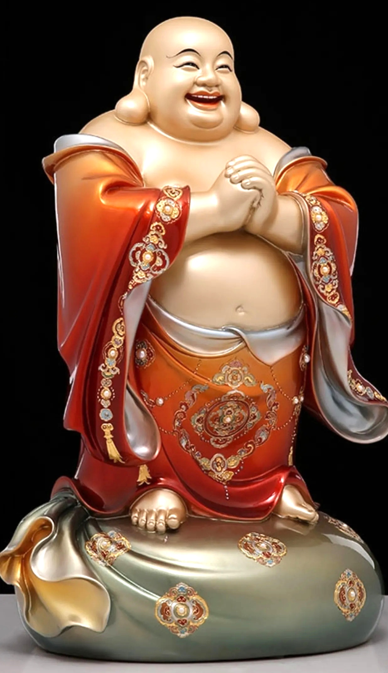 愿您! 笑口常开,        好运常来, 放下烦恼,         知足常乐.
