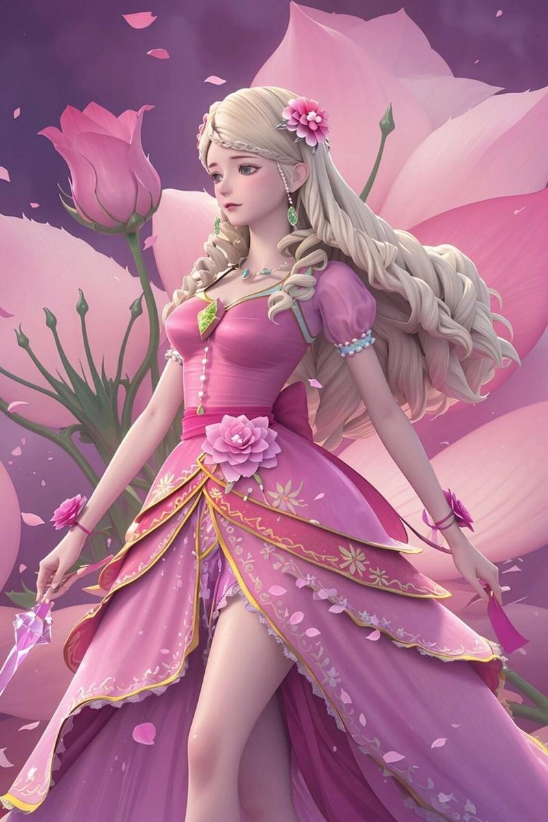 叶罗丽仙子ai美图#精灵梦叶罗丽# #叶罗丽# #叶罗丽银尘