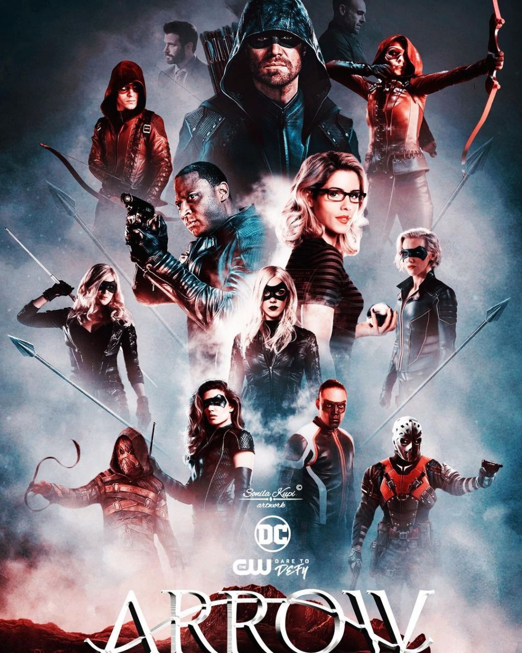 绿箭侠小队所有成员,你最喜欢谁? #绿箭宇宙# #绿箭侠