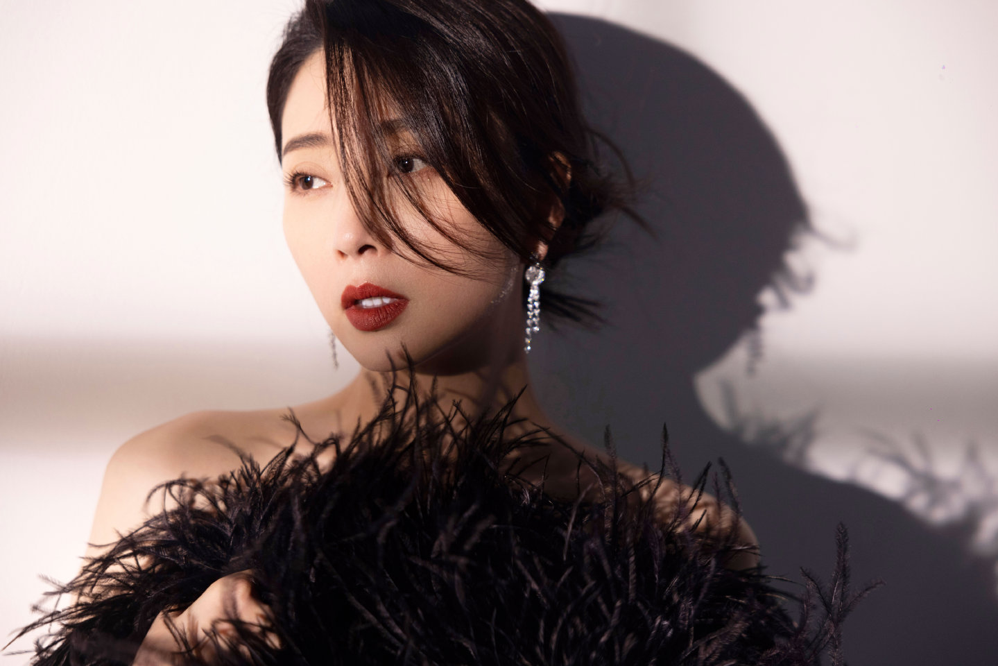 (9)美女高清图片-殷桃 #高清美女壁纸#  #殷桃