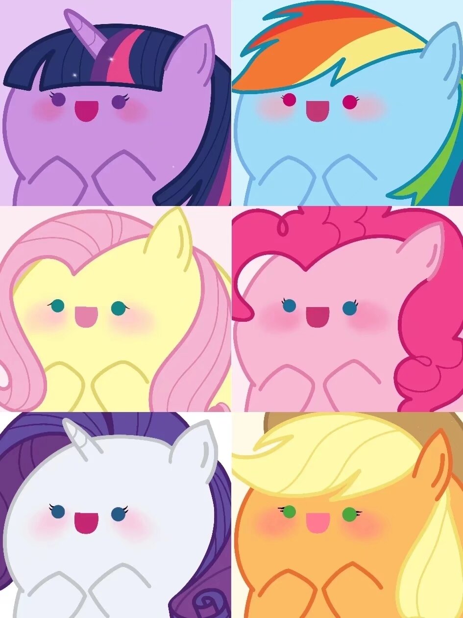 小马宝莉可爱团头来啦~拿图吱声哦[挤眼]#小马宝莉趴趴# #卡通精选