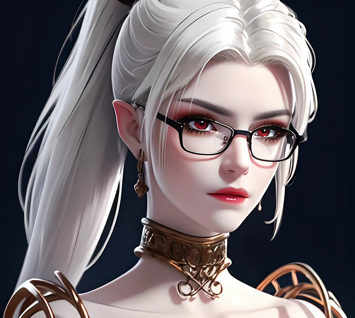 ai绘画,女王美杜莎(一)!