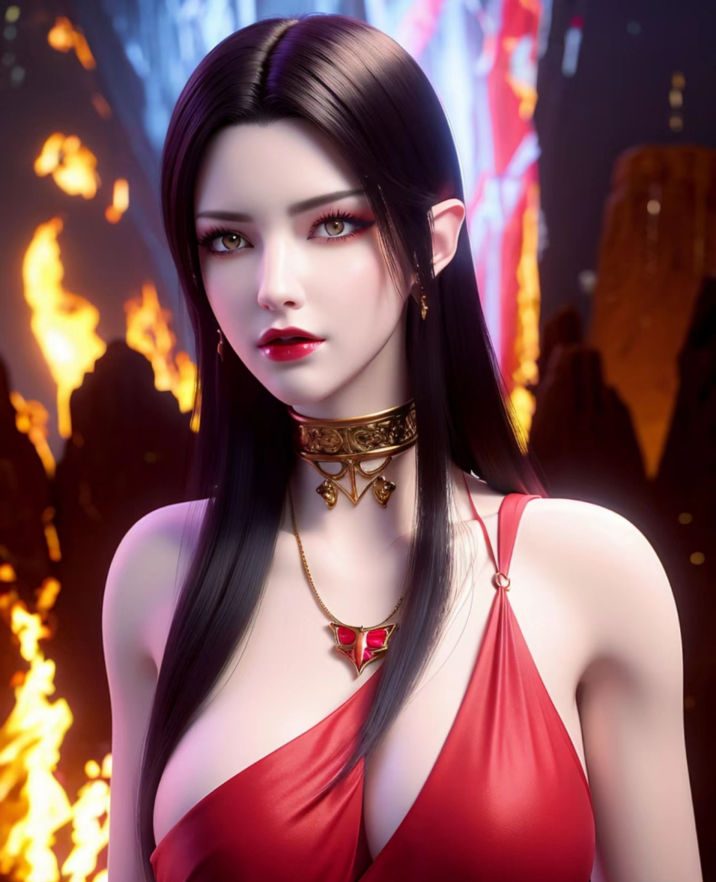 ai绘画,女王美杜莎(三)!