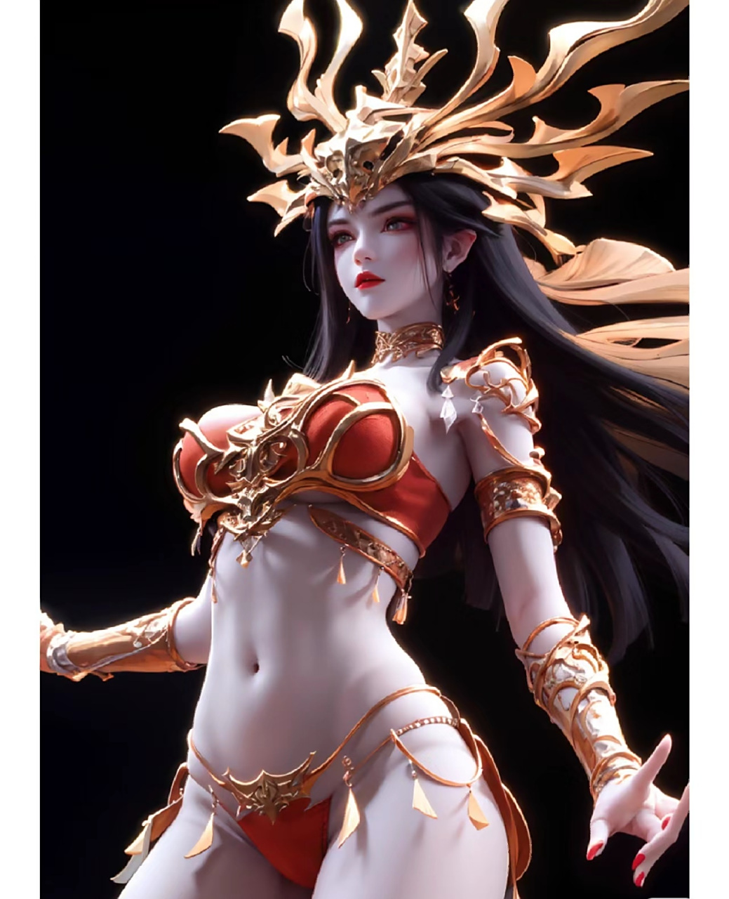 ai绘画,女王美杜莎(二)!